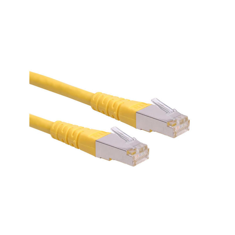 Roline 21.15.1332 Cable De Red Amarillo 1 M Cat6 S/Ftp [S-Stp] (Roline Cat6 S/Ftp Pimf Cu Ethernet Cable Yellow 1m)