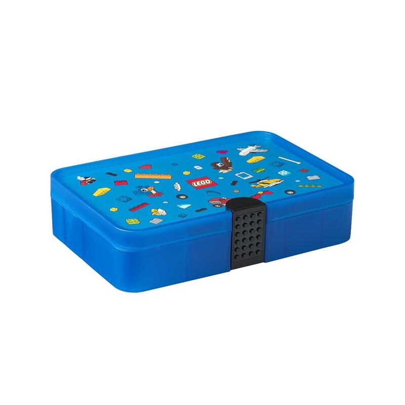 Room Copenhagen Caja Clasificadora Lego Iconic, Caja De Almacenamiento Azul 40840002