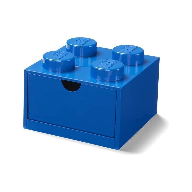 Room Copenhagen Lego Caja De Almacenamiento En Azul De 4 Espigas Para Escritorio (#40201731)