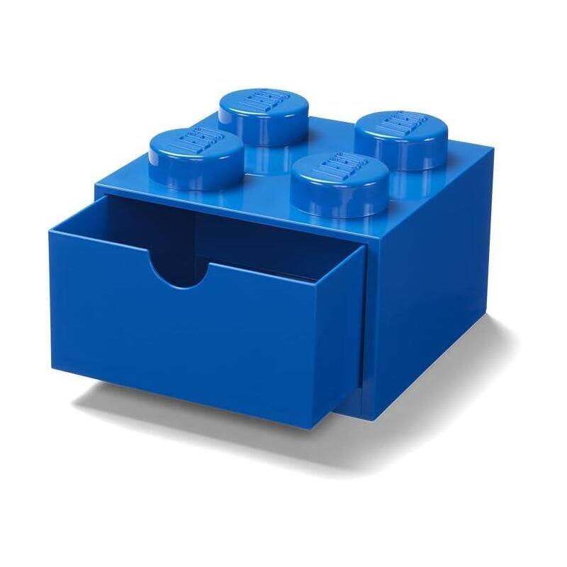 Room Copenhagen Lego Caja De Almacenamiento En Azul De 4 Espigas Para Escritorio (#40201731)