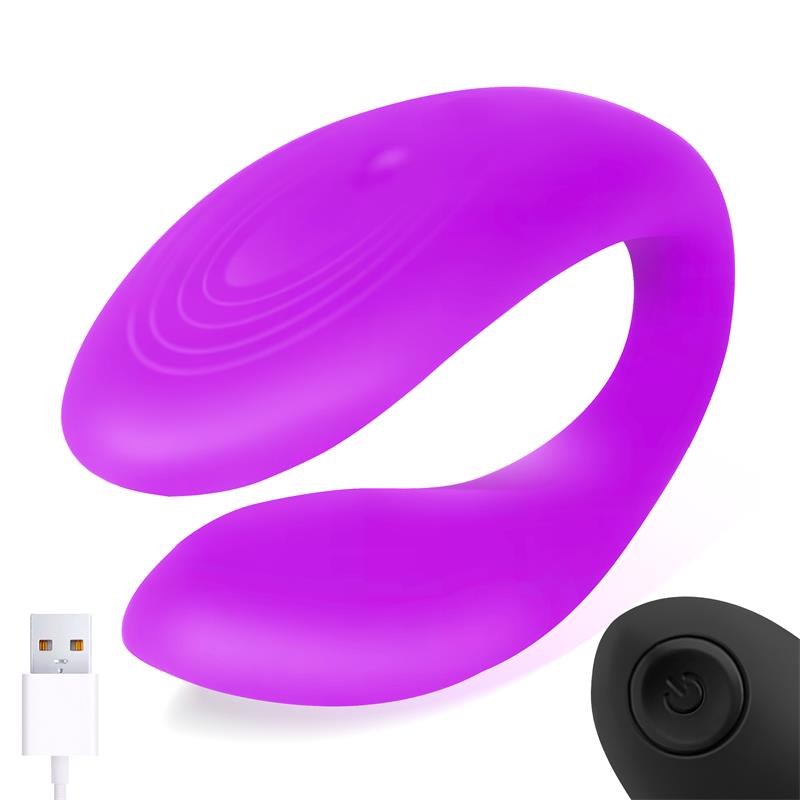 Vibrador Roomieero  Jugvib    Silicona Líquida Unibody Con Control Remoto Usb