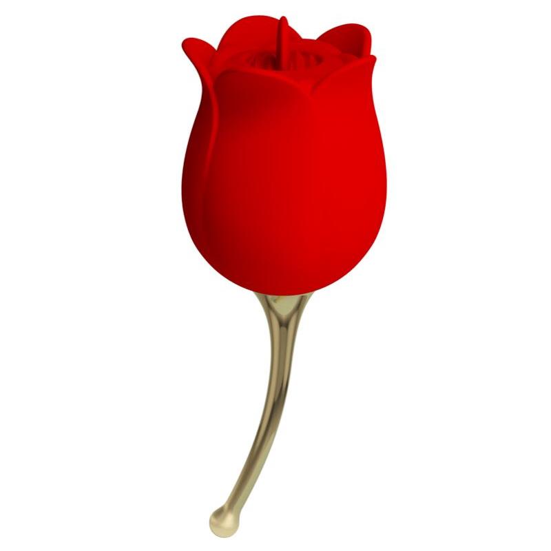 Pretty Love - Rose Lover Rosa Estimuladora De Clítoris 12 Vibraciones Rojo