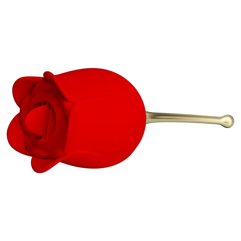 Pretty Love - Rose Lover Rosa Estimuladora De Clítoris 12 Vibraciones Rojo
