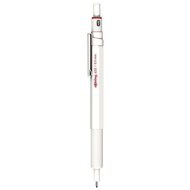 Rotring 600 Feinminenstift Metallic-Perlweiss 0,5 Mm