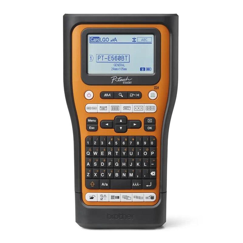Rotuladora Brother Pt E560btvp Lcd 3 Lineas Teclado Qwerty Corte Automatico