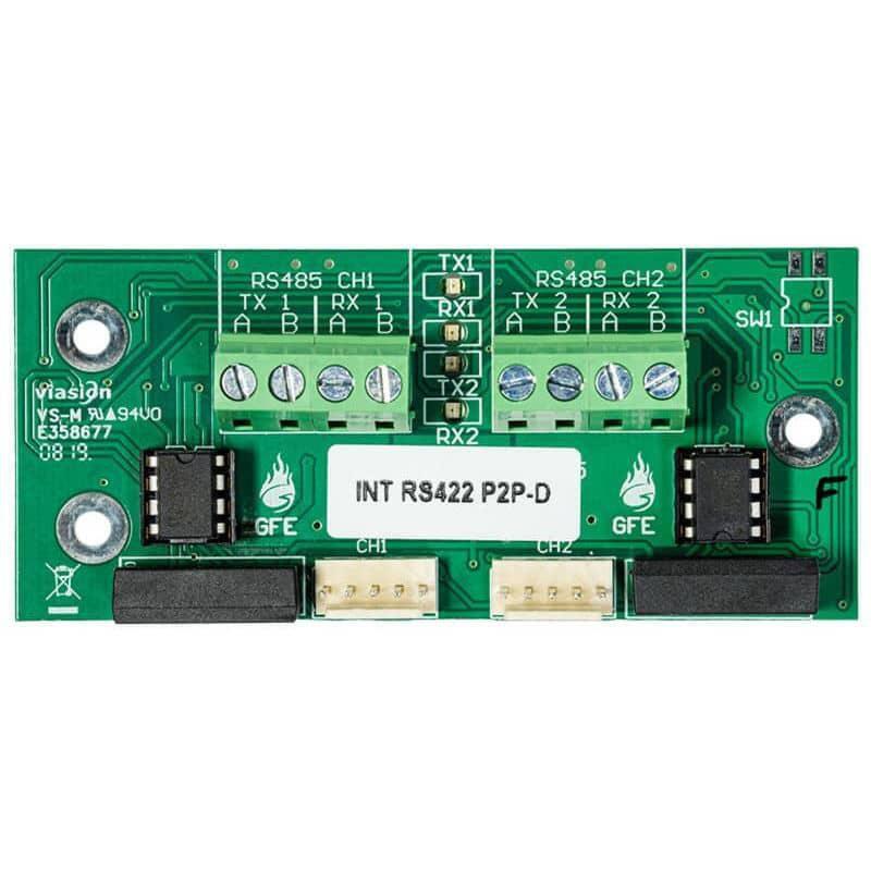 Rs422 P2p-D Double Rs422  Interface For Chameleon