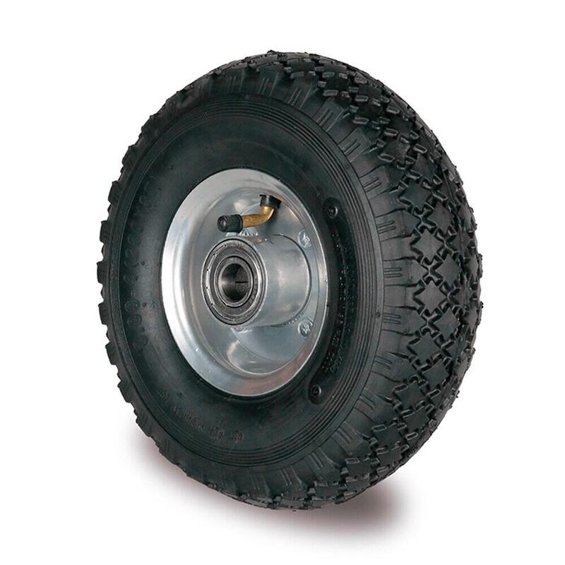 Rueda Neumática, Banda De Rodadura 4 Lonas, Carga Máxima 175 Kg, Ø260 Mm
