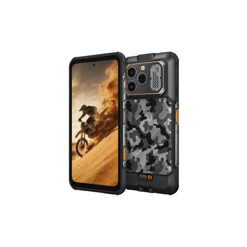 Rugone Xever 8 Black 256 Gb Rom By Ulefone (8gb + 8gb Dynamic Ram)