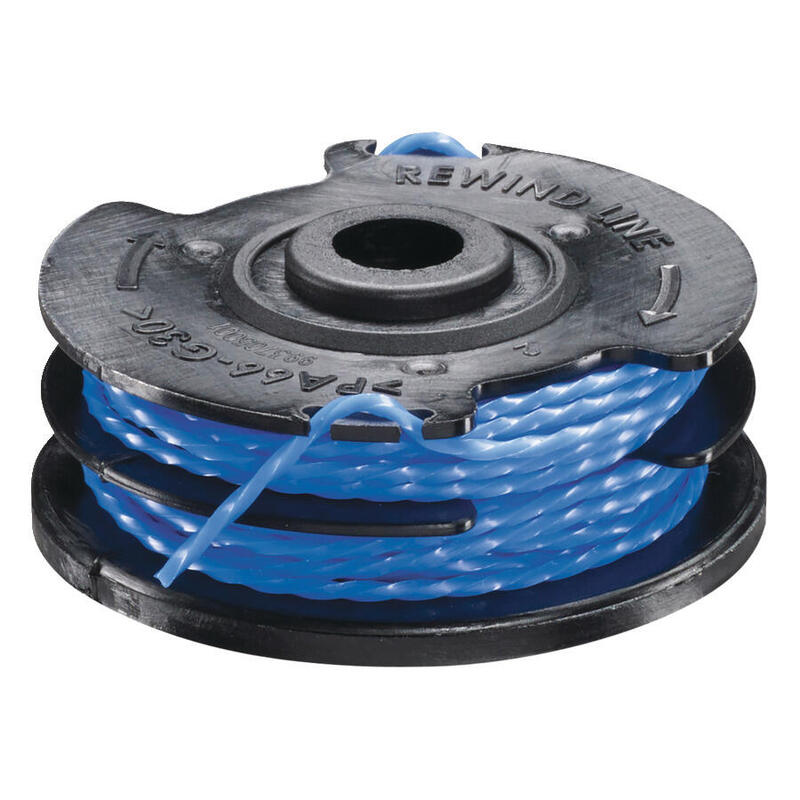 Carrete De Hilo Ryobi Rac109, Hilo De Corte Negro, 2 Piezas 5132002645