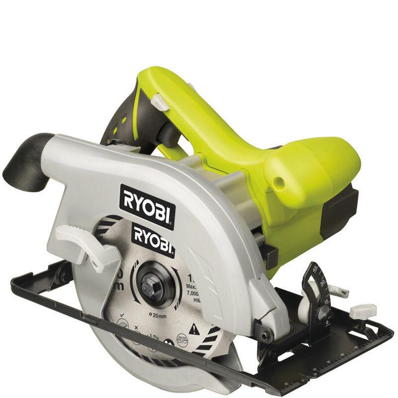Sierra Circular Manual Ryobi Ews1150rs Verde/Negro, 1.150 Vatios 5133000552