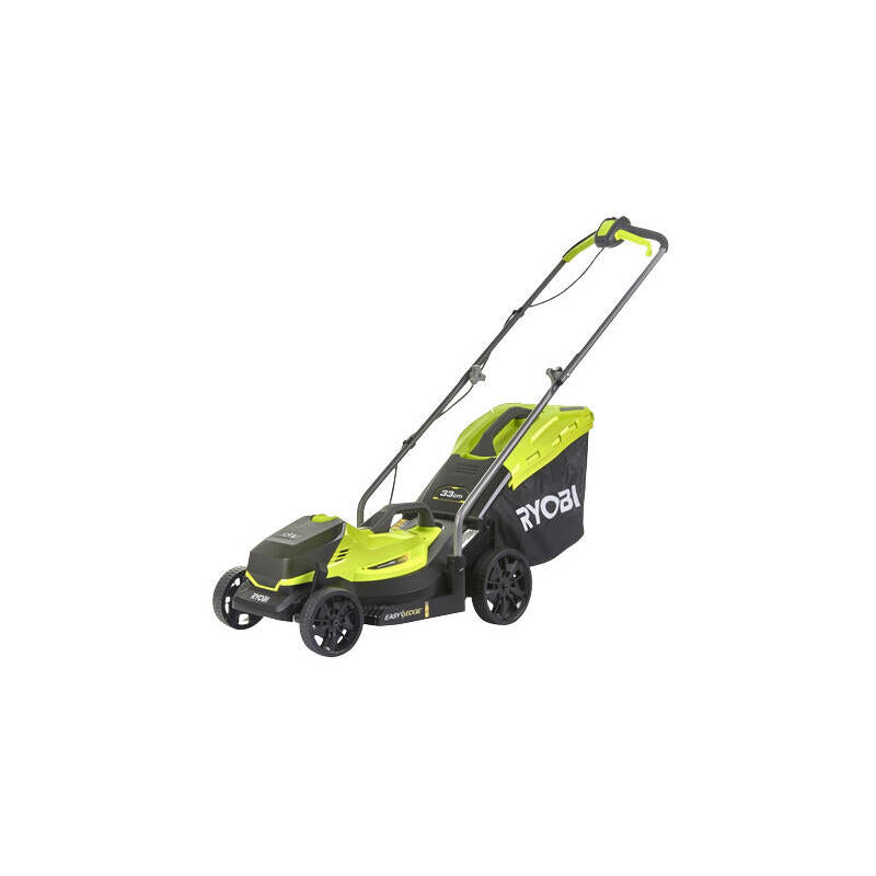 Cortacésped Inalámbrico Ryobi One+ Rlm18x33b40, 18 Voltios Verde/Negro, Batería De Iones De Litio 4,0 Ah 5133004306