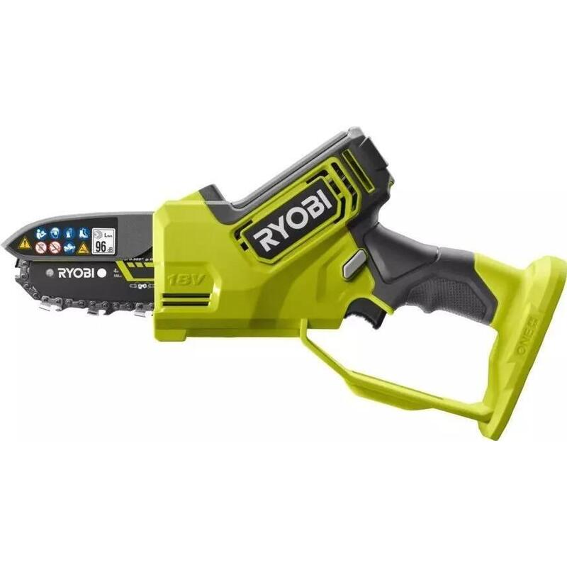 Sierra De Podar Inalámbrica Ryobi One+ Ry18psx10a-0, 18 Voltios Verde/Negro, Sin Batería Ni Cargador 5133005433