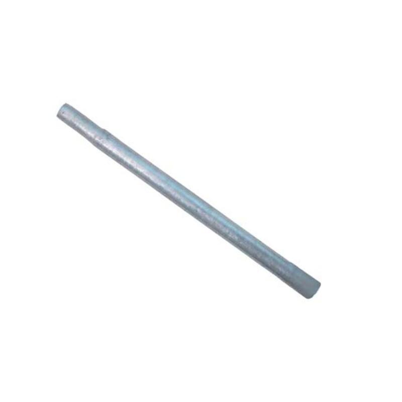 S-Impuls Antennenmast 42mm, Enchufable, Acero, 1m