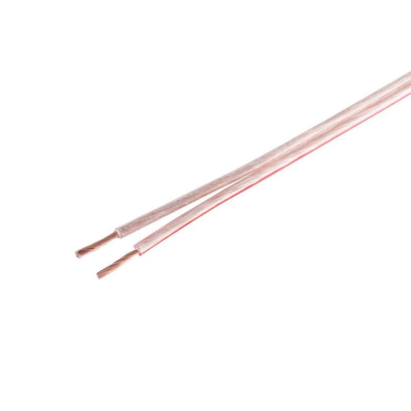 S-Impuls Cable De Altavoz, 2 X 1,5mm², Transparente, 50m