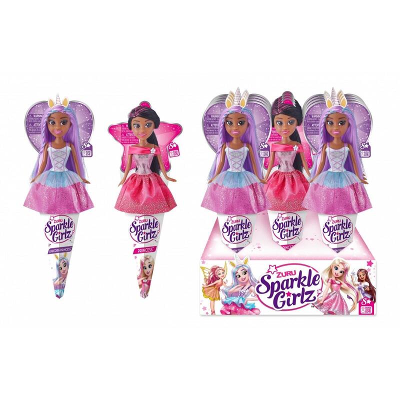 S001-Sparkle Girlz-Dolls -10.5-Princess & Unicor