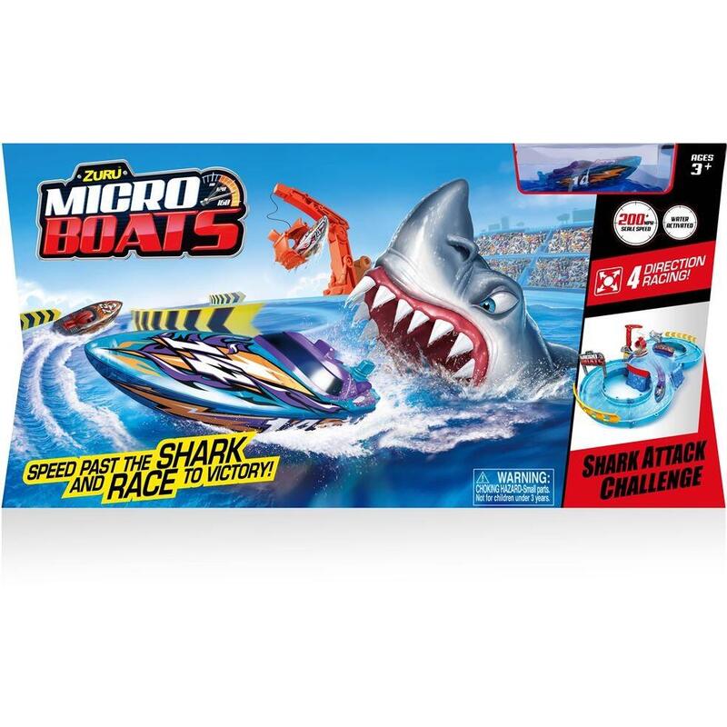 S001-Zuru Micro Boats-Se Ries 2 Playset, Bulk,6p