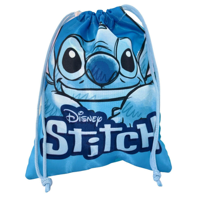 Saco Merienda Smile Stitch Disney 30cm
