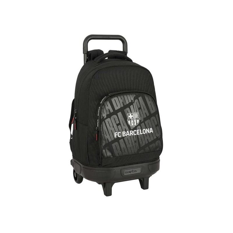 Safta F.C.Barcelona Mochila Con Carro - Extraible - Bolsillo Frontal - Portabotellas - Tirador Doble - Hombreras