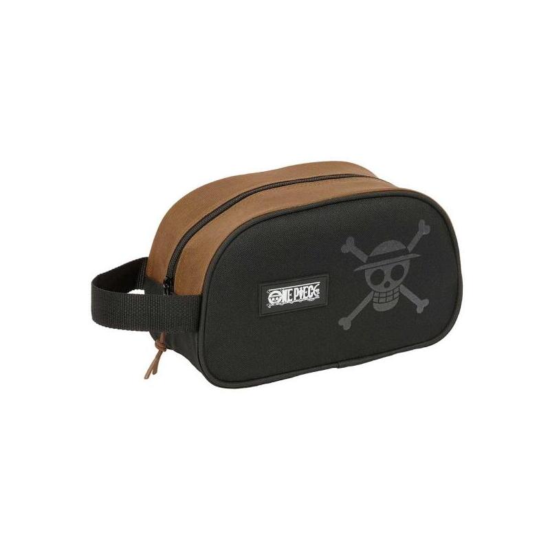 Safta One Piece Neceser De 5l - Cremallera - Asa Lateral - Adapatable A Carro - 260x120x150mm - Negro