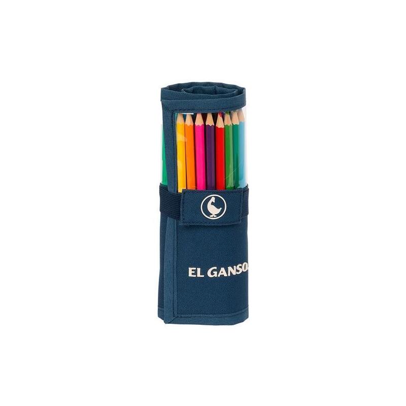Safta Plumier Enrollable 27 Piezas El Ganso "Classic"