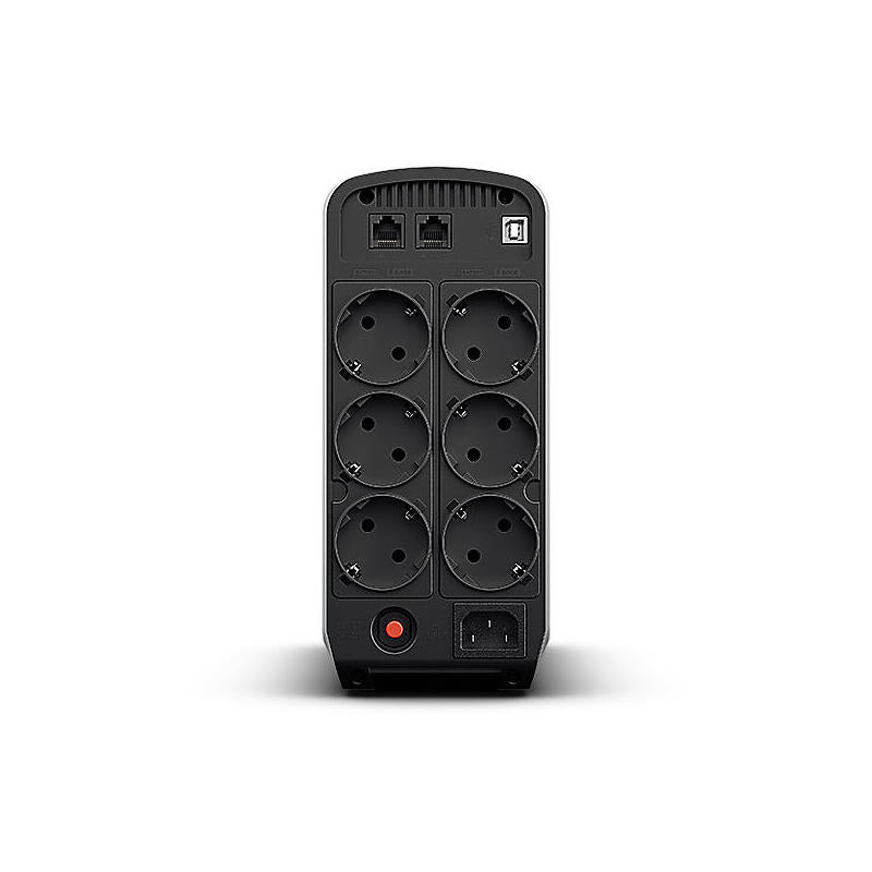 Sai Línea Interactiva Cyberpower Cp900epfclcd 900va-540w 6 Salidas Formato Torre
