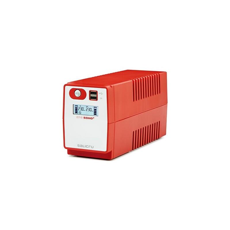Sai Línea Interactiva Salicru Sps 500 Soho+ 500va-300w 2 Salidas Formato Torre