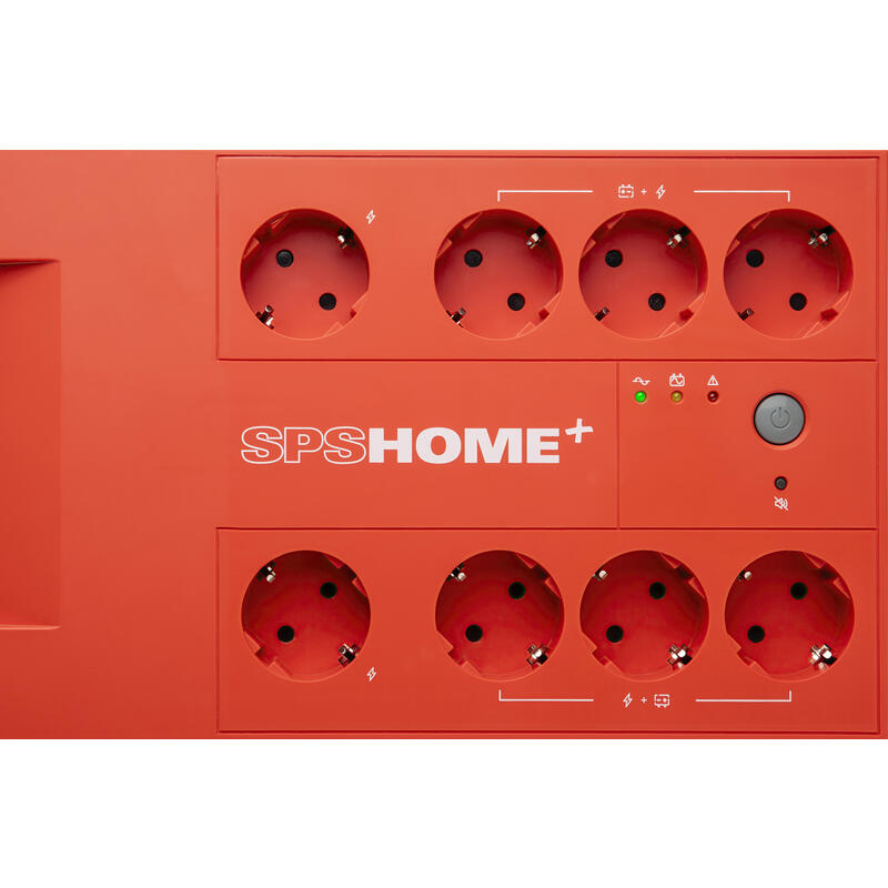 Sai Línea Interactiva Salicru Sps 650+ 650va-360w 8 Salidas Formato Rack