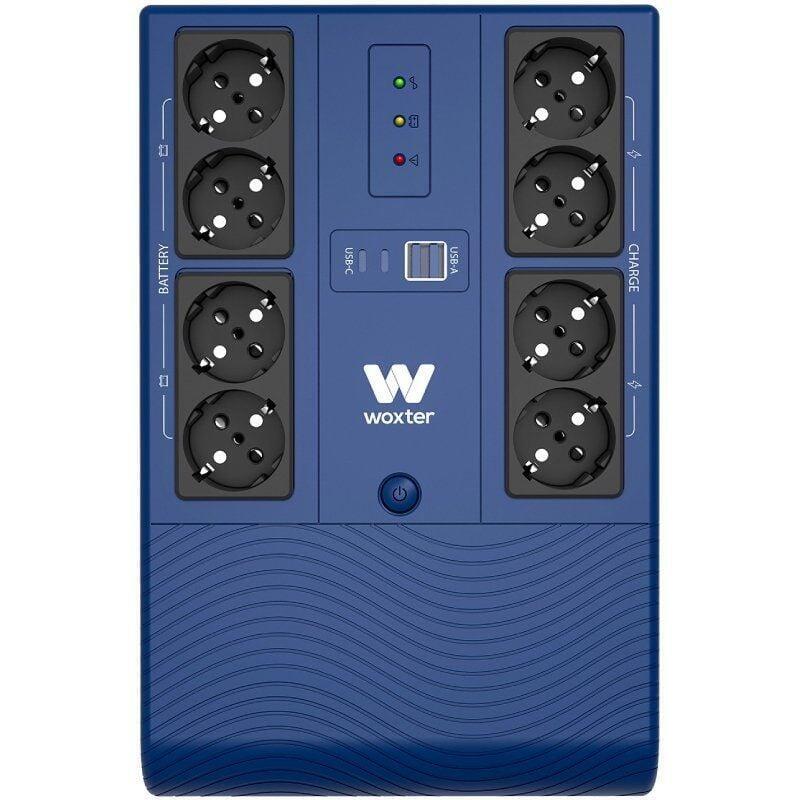 Sai Línea Interactiva Woxter Multibase Ups 800 Va 800va-480w 8 Salidas Formato Torre