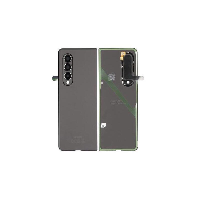 Samsung Back Cover Z Fold 3 Sm-F926b Phantom Black Gh82-26312a