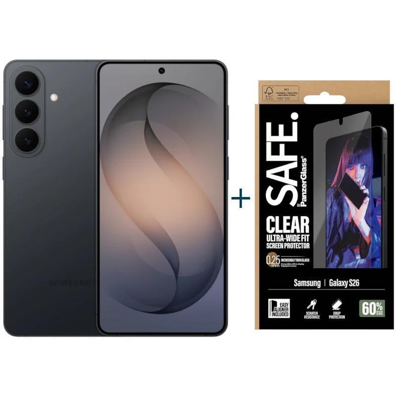 Samsung Galaxy S26 256gb 5g Black + Prot Safe