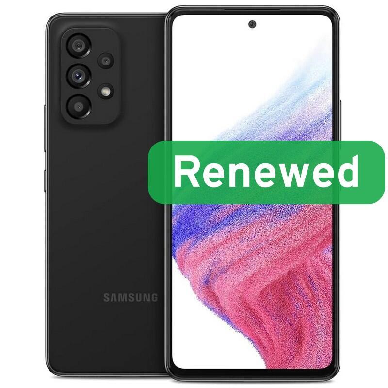 Samsung Renewed  Grade A  Galaxy A53 5g  128 Gb  Awesome Negro  5g  O