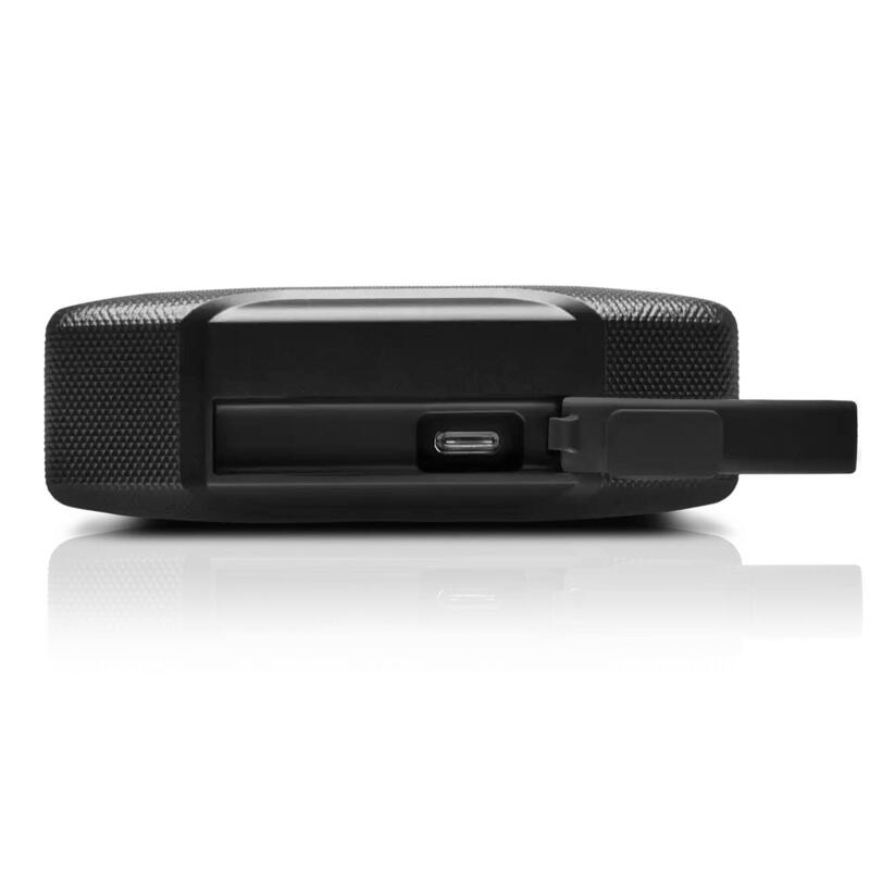 Sandisk G-Drive Armoratd Disco Duro Externo 6 Tb 2.5" Usb Tipo C 3.2 Gen 1 (3.1 Gen 1) Negro, Gris