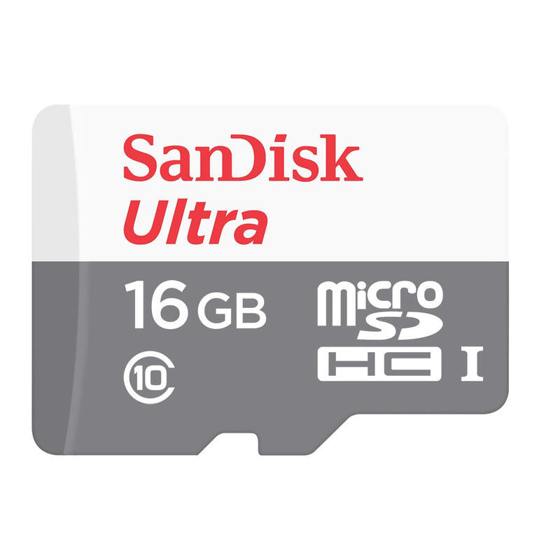 Sandisk Micro Sd 16gb Ultra Android Microsd Hc Clase 10 80mb/S