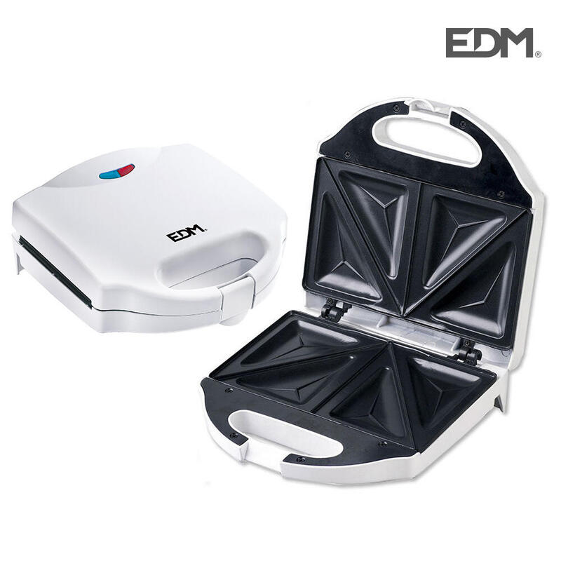 Sandwichera Doble 750w 22x22x9cm Edm