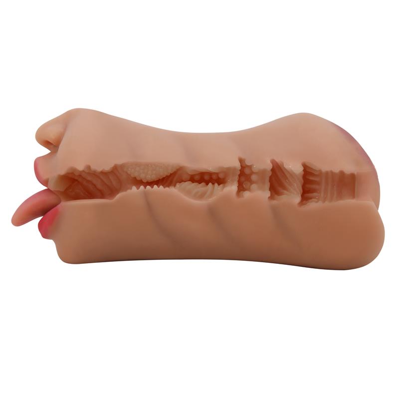 Crazy Bull - Sarah Masturbador Doble Boca & Vagina Natural
