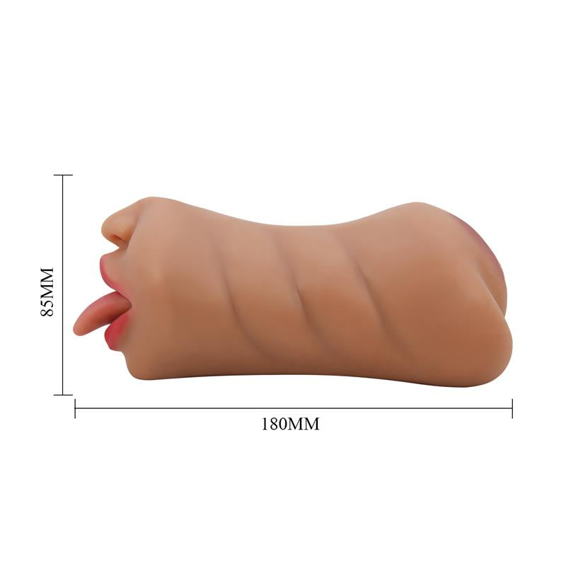 Crazy Bull - Sarah Masturbador Doble Boca & Vagina Natural