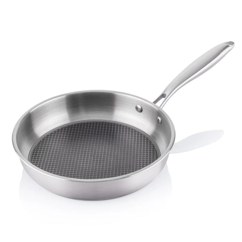 Sarten Eta Eta292990000 Panal, 28 Cm, Apta Para Electricidad, Inducción, Gas, Vitrocerámica, Acero Inoxidable