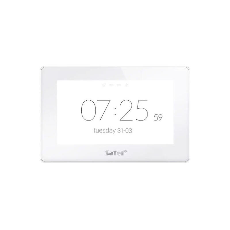 Satel Keypad Touchscreen Integra/Int-Tsh2-W 17,8 Cm (7") 41024 X 600 Pixeles