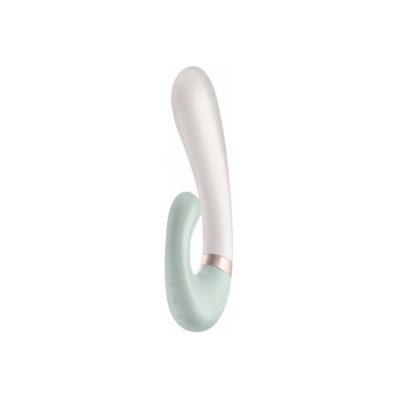 Satisfyer - Heat Wave Vibrador App Blanco