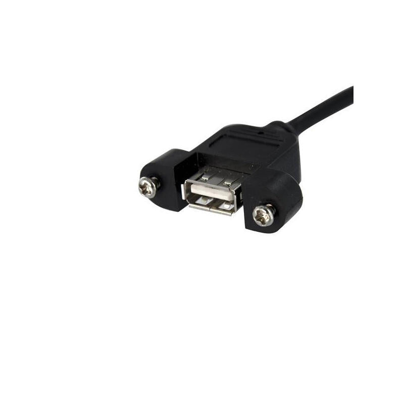 Satrtech Cable Usb 2.0 Para Montaje En Panel Hembra Usb A Conexion Placa 30cm