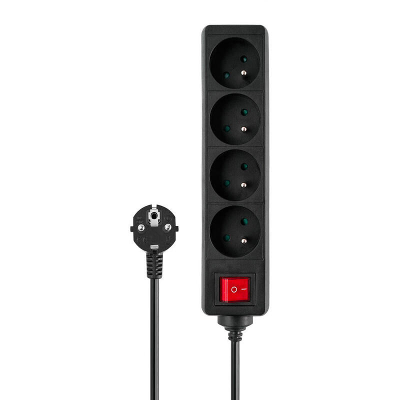 Savio Lz-14 Listwa Zasilajaca, 4 Gniazda, 3m