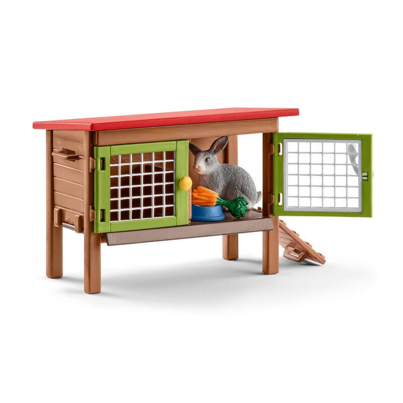 Schleich Vida En La Granja Rabbit Hutch