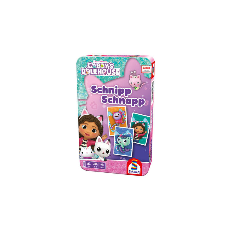 Schmidt Spiele La Casa De Muñecas De Gabby Schnipp Schnapp, Juego De Mesa 51610