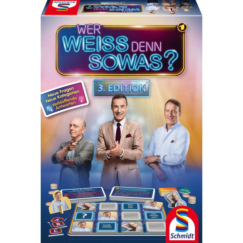 Schmidt Spiele ¿Quién Sabe Algo Así? Tercera Edición, Juego De Preguntas. 49485