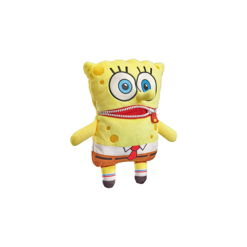 Schmidt Spiele Worry Eater Bob Esponja 25 Cm, Peluche 25 Cm 42562