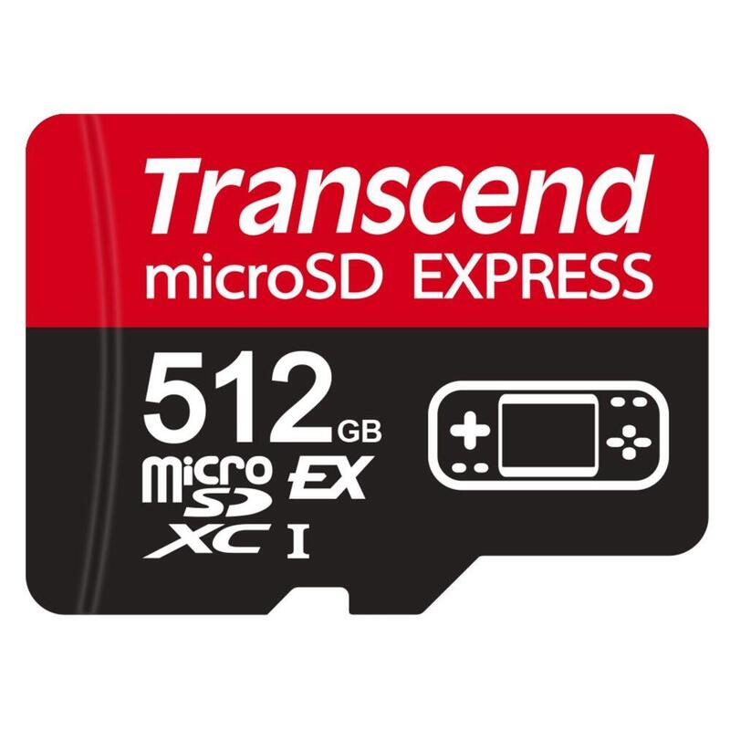 Sd Microsd Card 512gb Transcend Sd-Express Pcie Usd710s