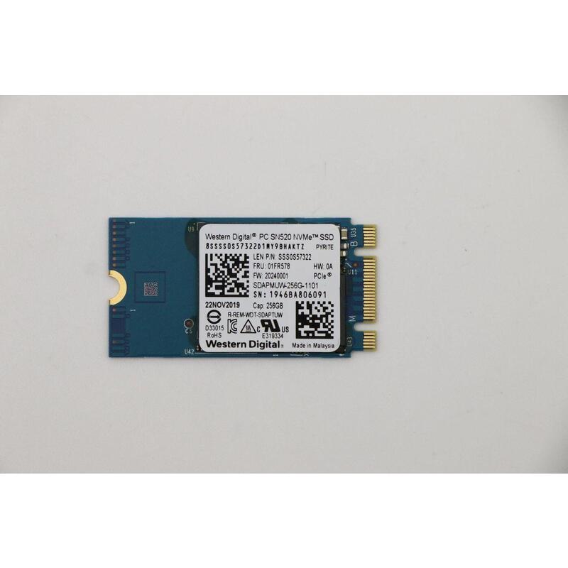 Sdk 1101 256g M.2 Pcie 2242 Ss - Warranty: 3m