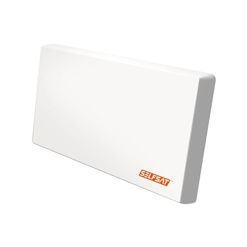 Selfsat H22d4+ Con Quad Lnb Intercambiable, Antena White 13452
