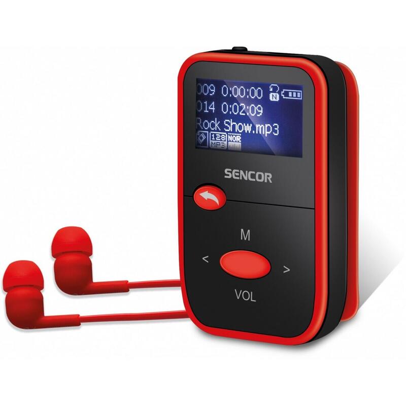 Sencor Sfp 4408rd Mp3 Player 8gb, Fm