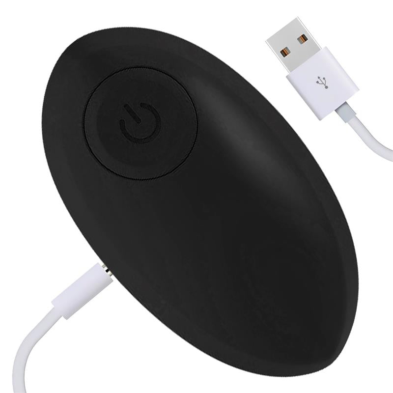 Sensa Estimulador Control Remoto Usb Silicona Líquida Negro